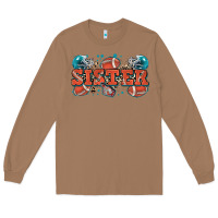 Toasted Coconut sister American football Long Sleeve Tee - Zillion Design Studio