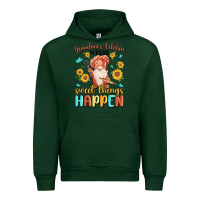 Forest Green grandma's kitchen where sweet things happen Urban Hoodie - MaliasSmallBusiness