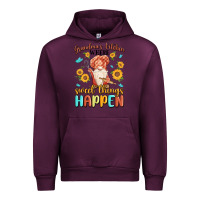 Mauve Wine grandma's kitchen where sweet things happen Urban Hoodie - MaliasSmallBusiness