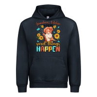 Navy grandma's kitchen where sweet things happen Urban Hoodie - MaliasSmallBusiness
