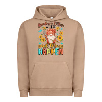 Pigment Burro grandma's kitchen where sweet things happen Urban Hoodie - MaliasSmallBusiness
