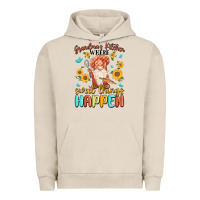 Pigment French Oak grandma's kitchen where sweet things happen Urban Hoodie - MaliasSmallBusiness