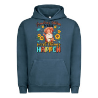 Pigment Midnight Navy grandma's kitchen where sweet things happen Urban Hoodie - MaliasSmallBusiness