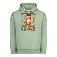 Pigment Oil Green grandma's kitchen where sweet things happen Urban Hoodie - MaliasSmallBusiness