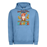 Pigment Pebble Blue grandma's kitchen where sweet things happen Urban Hoodie - MaliasSmallBusiness