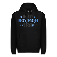 Black in my boy mom era Premium Hoodie - MaliasSmallBusiness