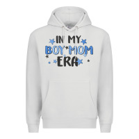 Dove Grey in my boy mom era Premium Hoodie - MaliasSmallBusiness