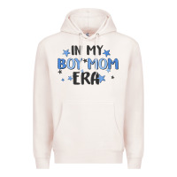 Pale Pink in my boy mom era Premium Hoodie - MaliasSmallBusiness