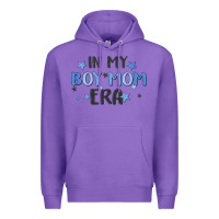 Purple in my boy mom era Premium Hoodie - MaliasSmallBusiness