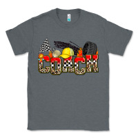 Charcoal Heather race coach Classic Tee - Zillion Design Studio