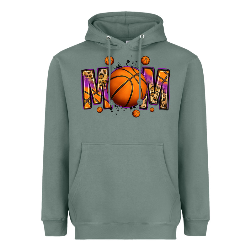 Basketball Mom Heavyweight Hoodie by Jasminsmagicworld | Teevron