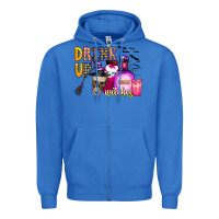 True Royal drink up witches Zipper Hoodie - CowhideDigitalArt