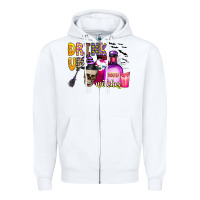 White drink up witches Zipper Hoodie - CowhideDigitalArt