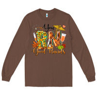 Chestnut you rn good hands fall Long Sleeve Tee - texasbilliewilder