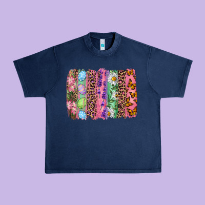 Western Easter Brushstrokes Urban Heavy Tee Designed By Ranaportraitstore
