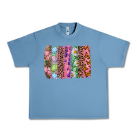 Pebble Blue Western Easter Brushstrokes Urban Heavy Tee - RanaPortraitStore