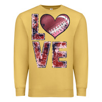 Antique Gold football love Premium Sweatshirt - JahusDesignShop