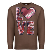 Chestnut football love Premium Sweatshirt - JahusDesignShop