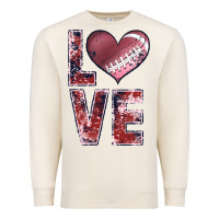 Sandshell football love Premium Sweatshirt - JahusDesignShop