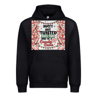 Black sweet but twisted does that make me a candy cane Urban Hoodie - MaliasSmallBusiness