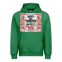 Emerald sweet but twisted does that make me a candy cane Urban Hoodie - MaliasSmallBusiness