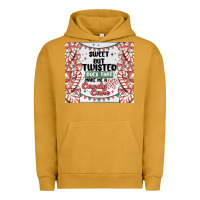 Pigment Peanut Butter sweet but twisted does that make me a candy cane Urban Hoodie - MaliasSmallBusiness