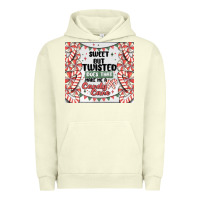Pigment Pistachio sweet but twisted does that make me a candy cane Urban Hoodie - MaliasSmallBusiness