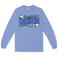 Colony Blue mini volleyball Long Sleeve Tee - Zillion Design Studio