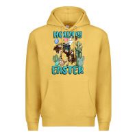 Antique Gold howdy easter Premium Hoodie - MaliasSmallBusiness