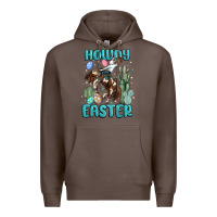 Coffee howdy easter Premium Hoodie - MaliasSmallBusiness