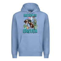 Colony Blue howdy easter Premium Hoodie - MaliasSmallBusiness