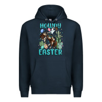 Navy howdy easter Premium Hoodie - MaliasSmallBusiness
