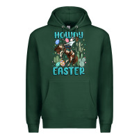 Sports Green howdy easter Premium Hoodie - MaliasSmallBusiness