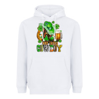White one lucky  cowboy with hat and boots Heavyweight Hoodie - AdoDesignShop