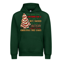 Forest Green sketchy stuff for some christmas tree cakes Urban Hoodie - MaliasSmallBusiness