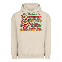 Pigment French Oak sketchy stuff for some christmas tree cakes Urban Hoodie - MaliasSmallBusiness