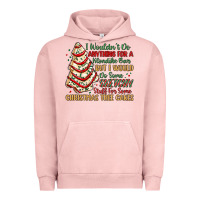 Pigment Salmon sketchy stuff for some christmas tree cakes Urban Hoodie - MaliasSmallBusiness