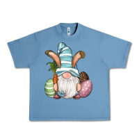Pebble Blue Easter Bunny Gnomes with Egg and Carrot Urban Heavy Tee - RanaPortraitStore