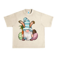 Sandshell Easter Bunny Gnomes with Egg and Carrot Urban Heavy Tee - RanaPortraitStore