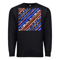 Black western america seamless pattern Premium Sweatshirt - BundleAndBundleShop