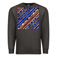 Smoke western america seamless pattern Premium Sweatshirt - BundleAndBundleShop