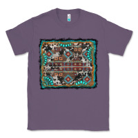 Lavender aztec background with gemstone and cowhide Classic Tee - RanaPortraitStore