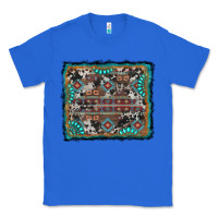 True Royal aztec background with gemstone and cowhide Classic Tee - RanaPortraitStore