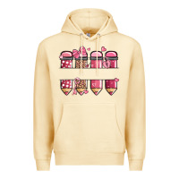 Pina Colada custom name valentine's day school pencils Premium Hoodie - MaliasSmallBusiness