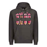 Smoke custom name valentine's day school pencils Premium Hoodie - MaliasSmallBusiness