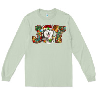Matcha husky christmas joy Long Sleeve Tee - RanaPortraitStore