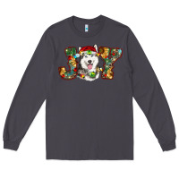 Smoke husky christmas joy Long Sleeve Tee - RanaPortraitStore