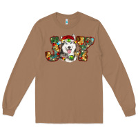 Toasted Coconut husky christmas joy Long Sleeve Tee - RanaPortraitStore