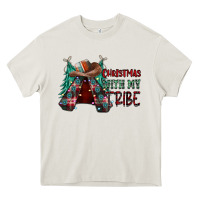 Cream Christmas with tribe Heavy Core Tee - CowhideDigitalArt