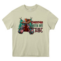 Mossy Christmas with tribe Heavy Core Tee - CowhideDigitalArt
